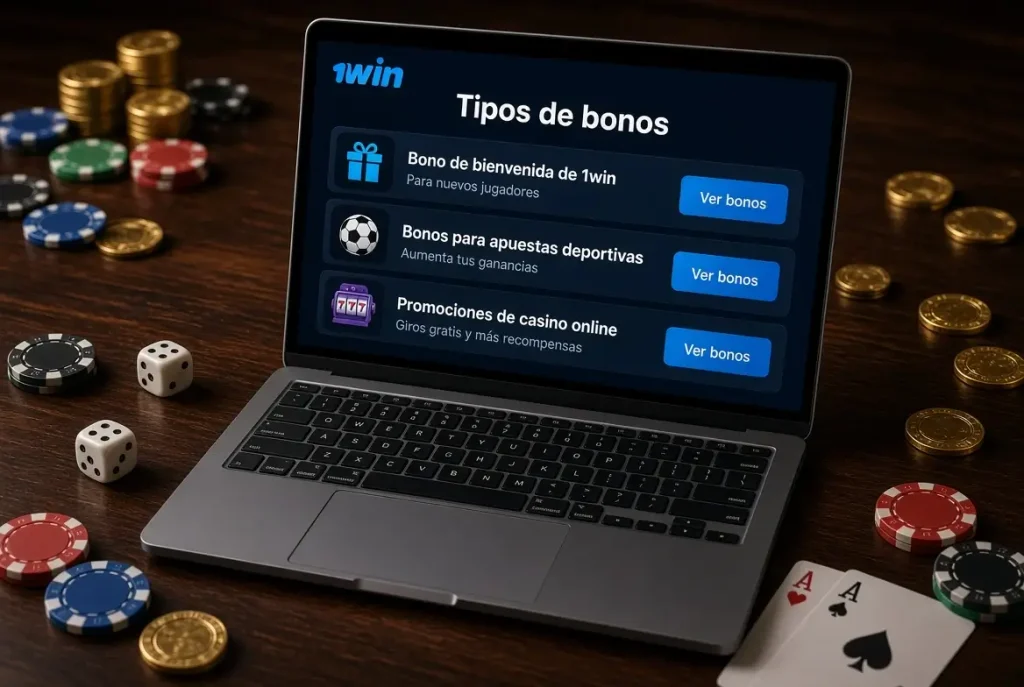 Portátil con tipos de bonificaciones