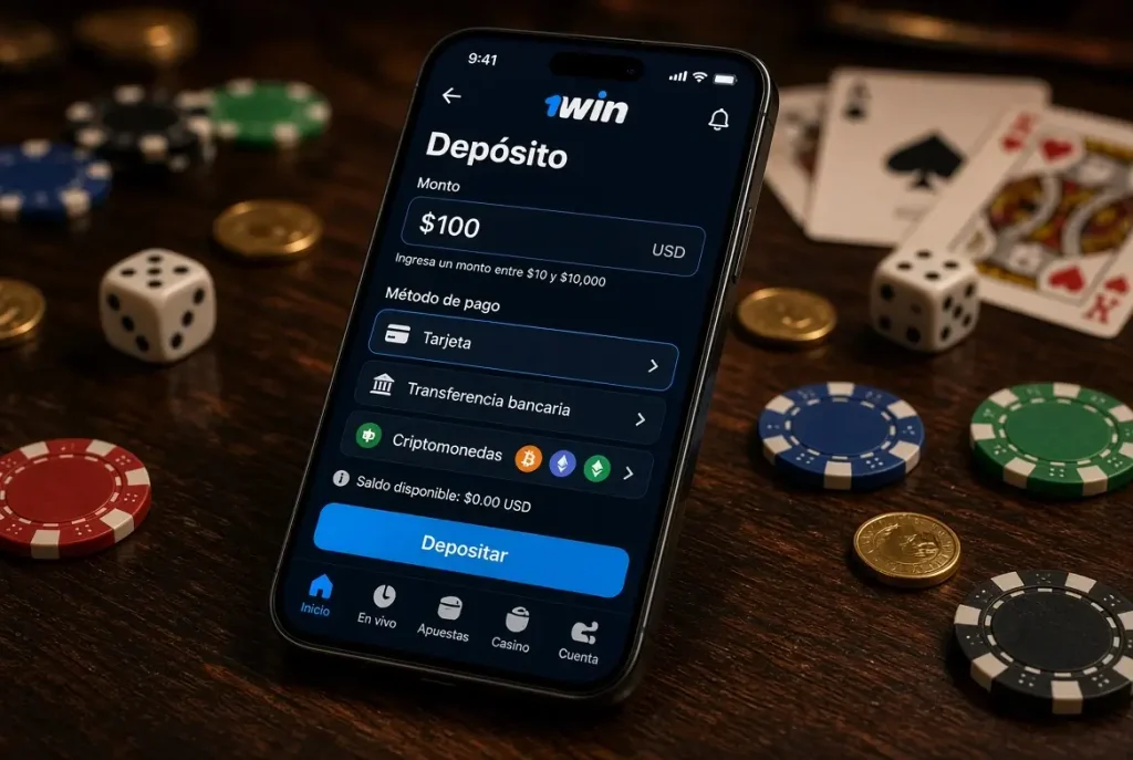 Teléfono con depósito